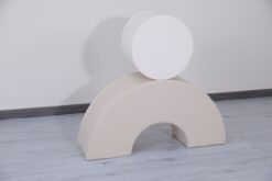 soft pouf with table 2in13