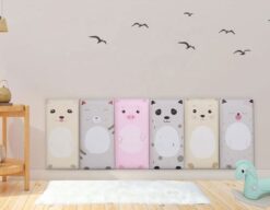 upholstered wall panels Animals 4