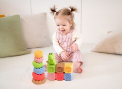 Pyramide und sensorischer Blöcke Satz von 13 Stück4