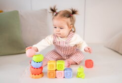 Pyramide und sensorischer Blöcke Satz von 13 Stück5