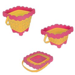 faltbarer Sandkasteneimer Square5