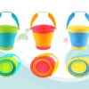 foldable sandpit bucket Round XL2