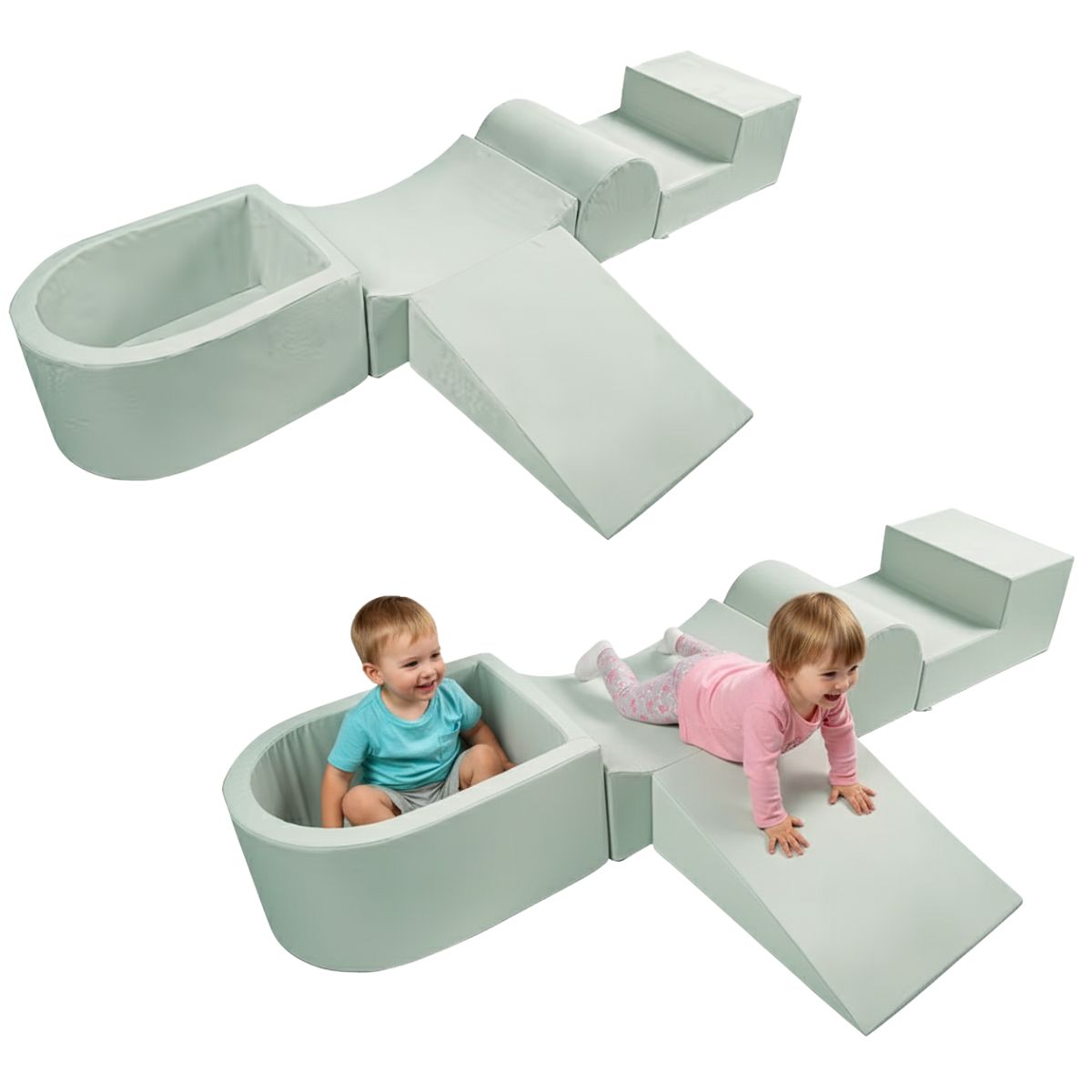 Schaumstoff-Bausteine mit Bällebad – Bild 17