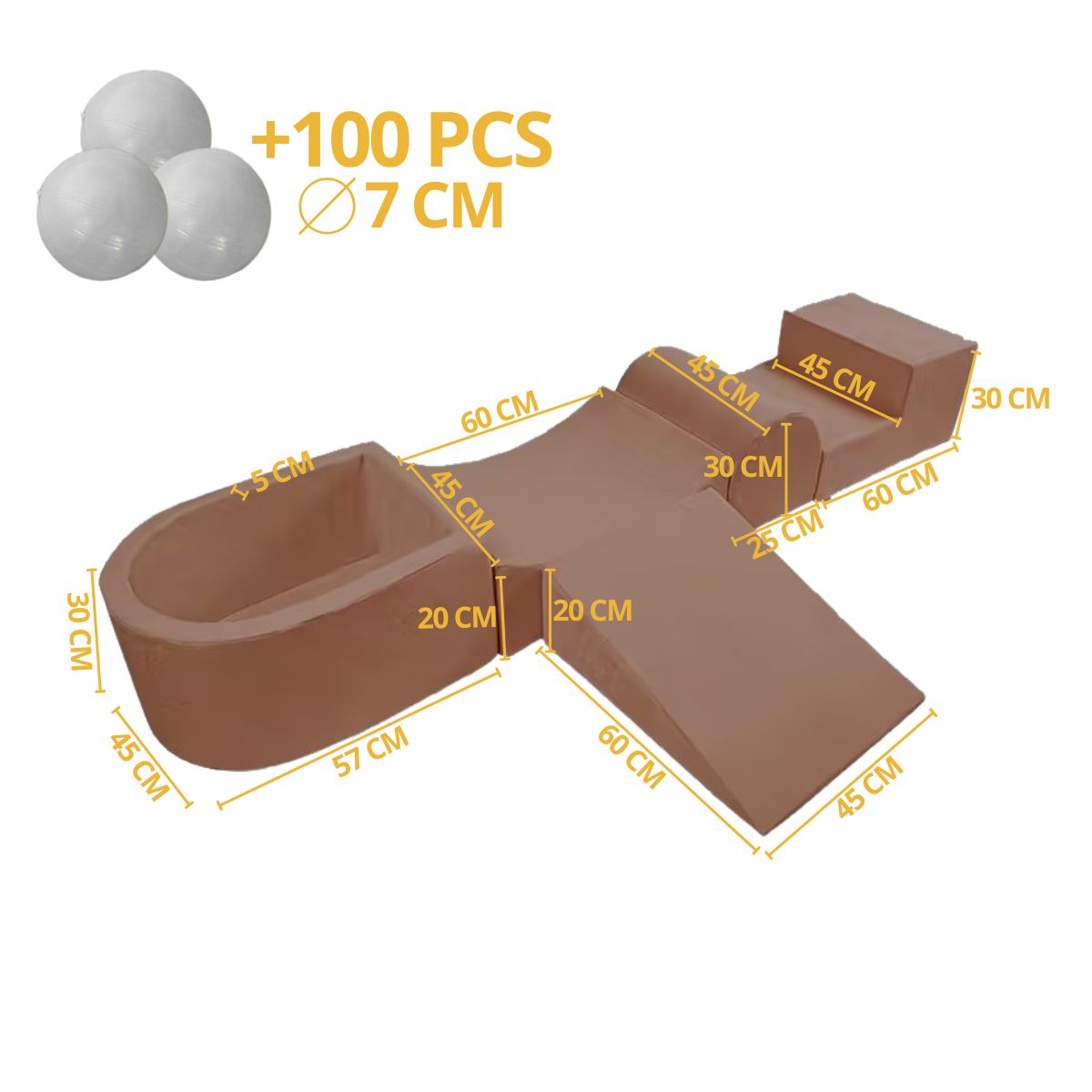Schaumstoff-Bausteine mit Bällebad – Bild 22