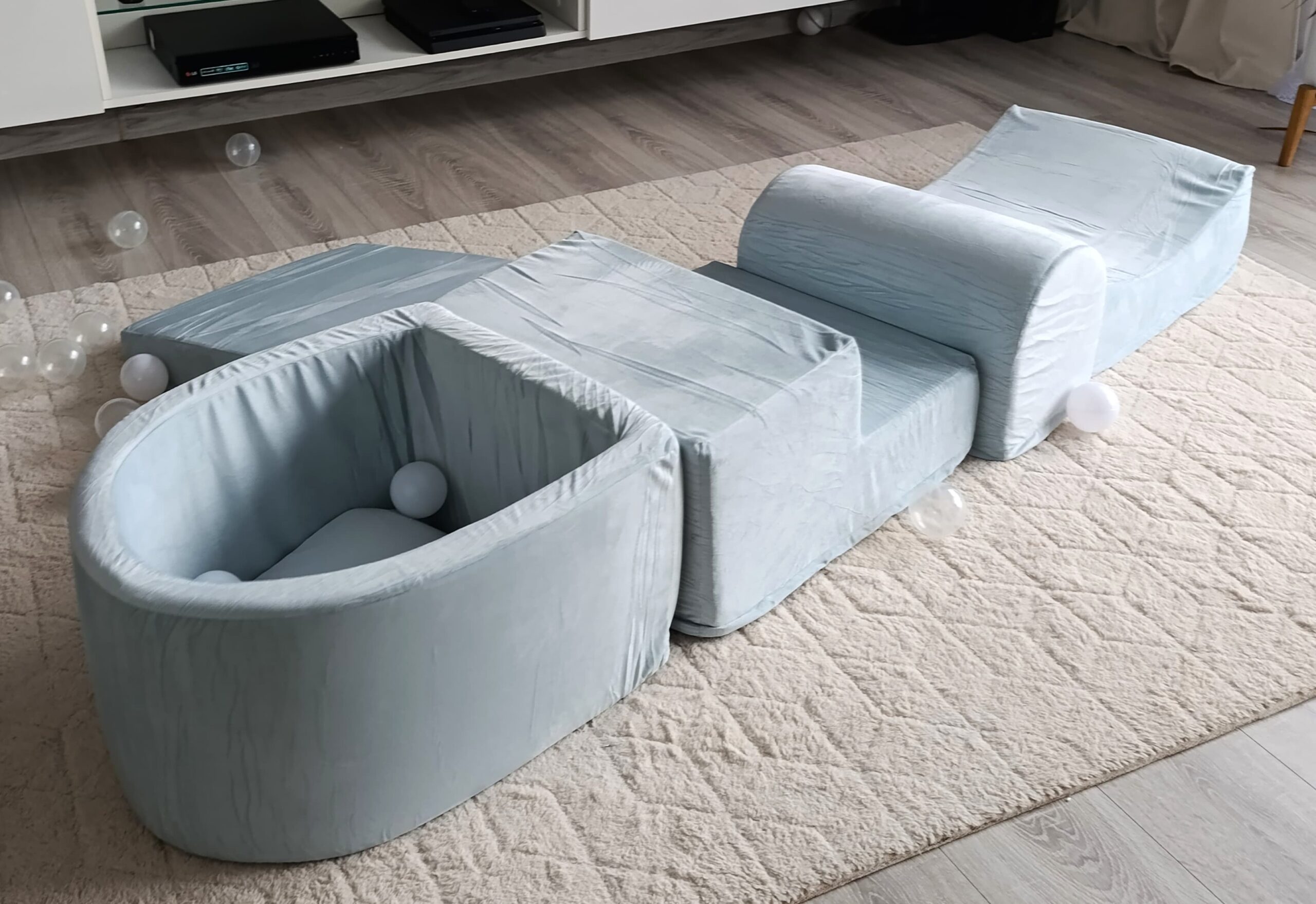 Schaumstoff-Bausteine mit Bällebad – Bild 12