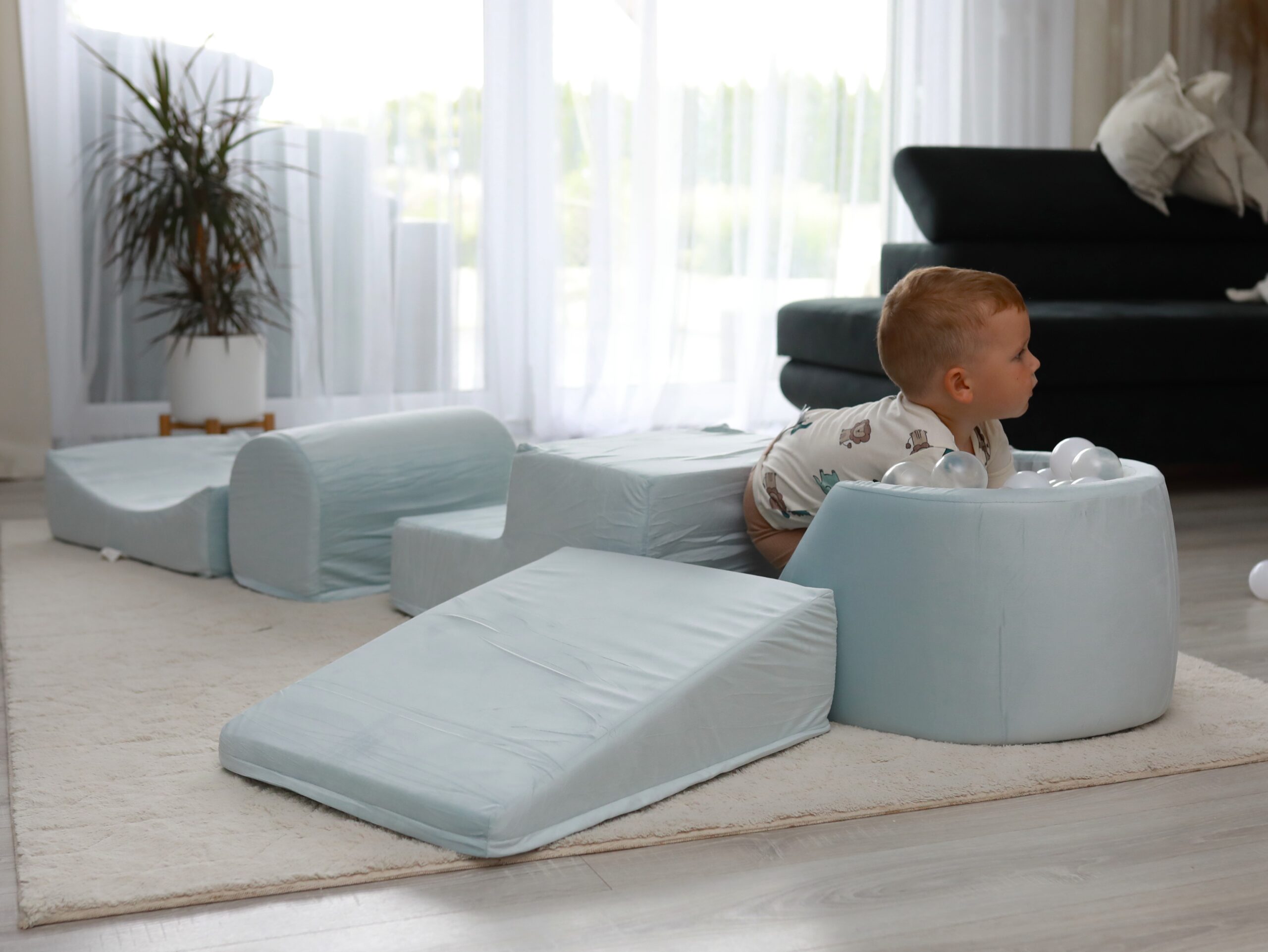 Schaumstoff-Bausteine mit Bällebad – Bild 6