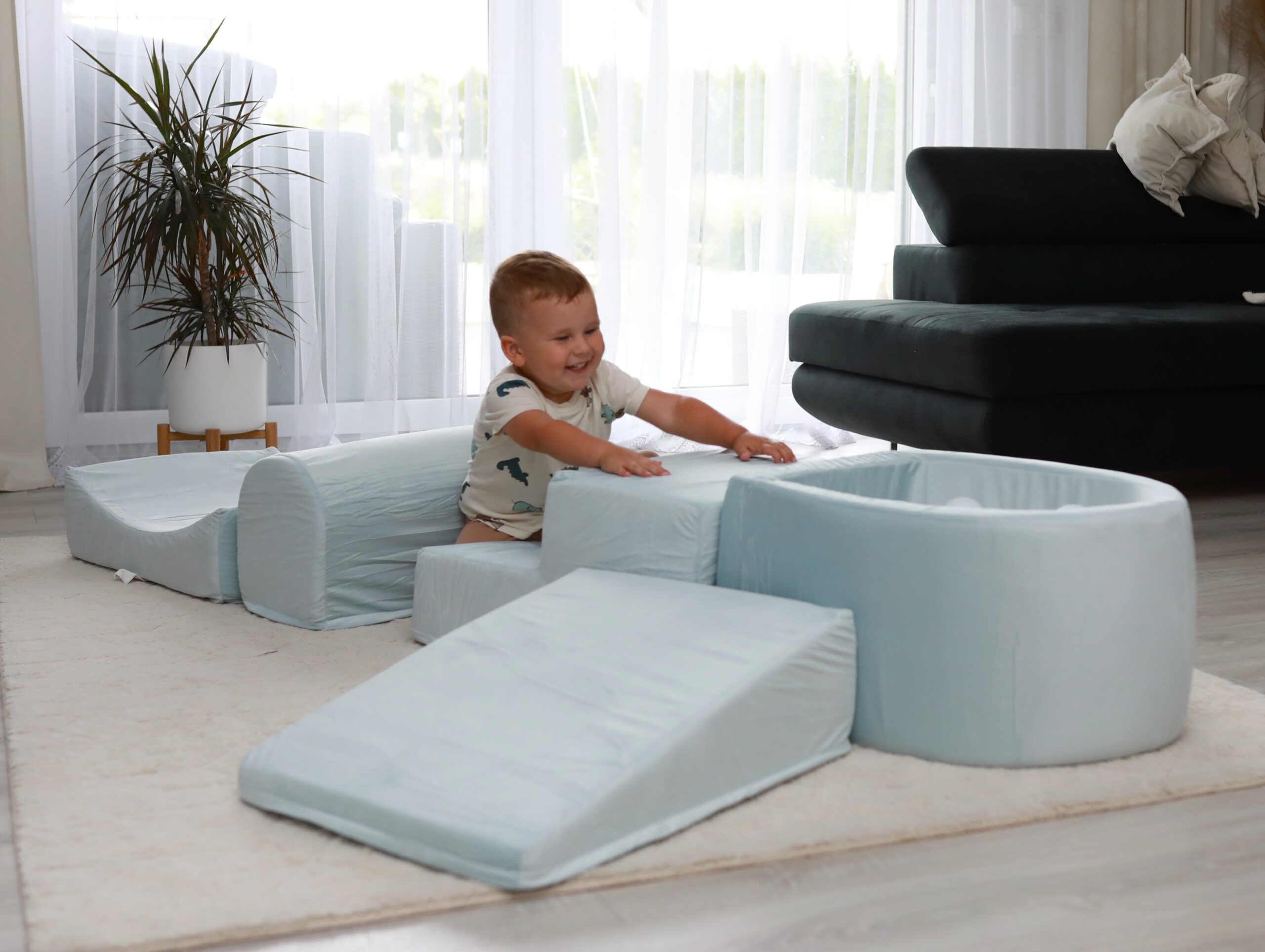 Schaumstoff-Bausteine mit Bällebad – Bild 7