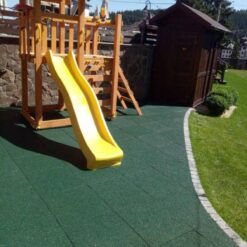 Gummiplatte für den Spielplatz9