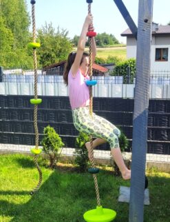 Plattenschaukel mit Stützen für Spielplätze 2m12