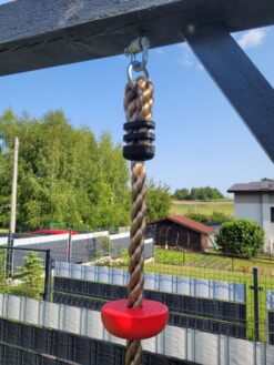 Plattenschaukel mit Stützen für Spielplätze 2m13