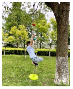 Plattenschaukel mit Stützen für Spielplätze 2m3