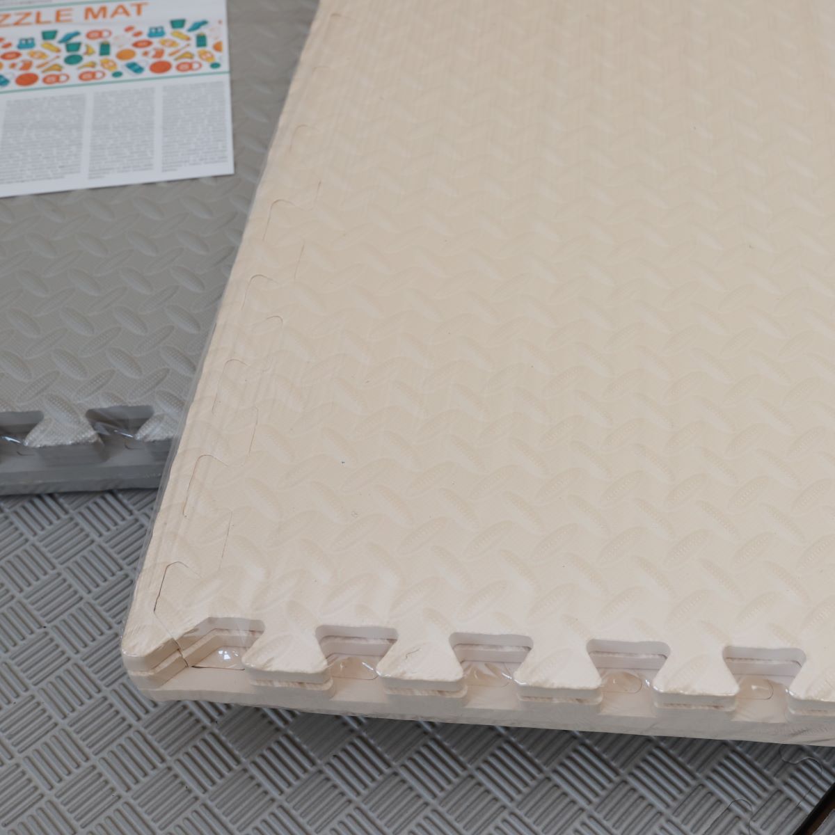Puzzlematte X Star 4 Stk. 60x60 cm5