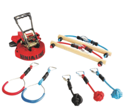 Seilpark für den Garten Ninja3