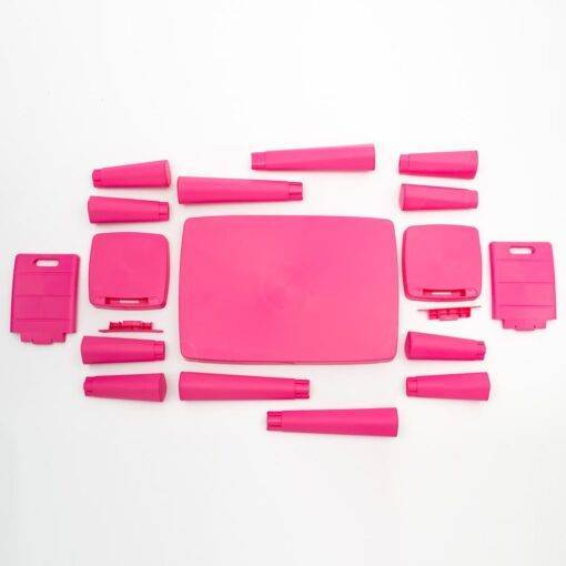 Kindertisch + Kinderstühle aus Plastik – Bild 9