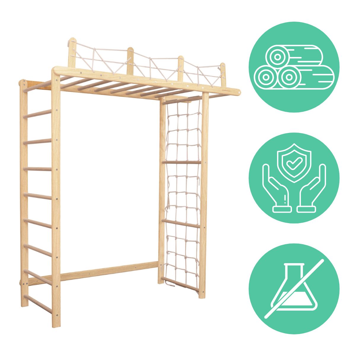 Klettergerüst Brücke – Bild 8