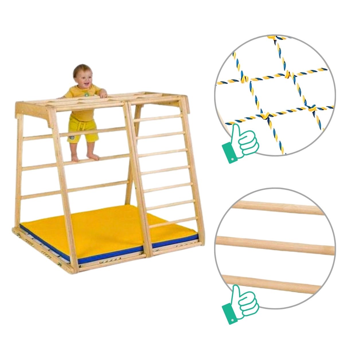 Klettergerüst Domino Kidwood – Bild 6