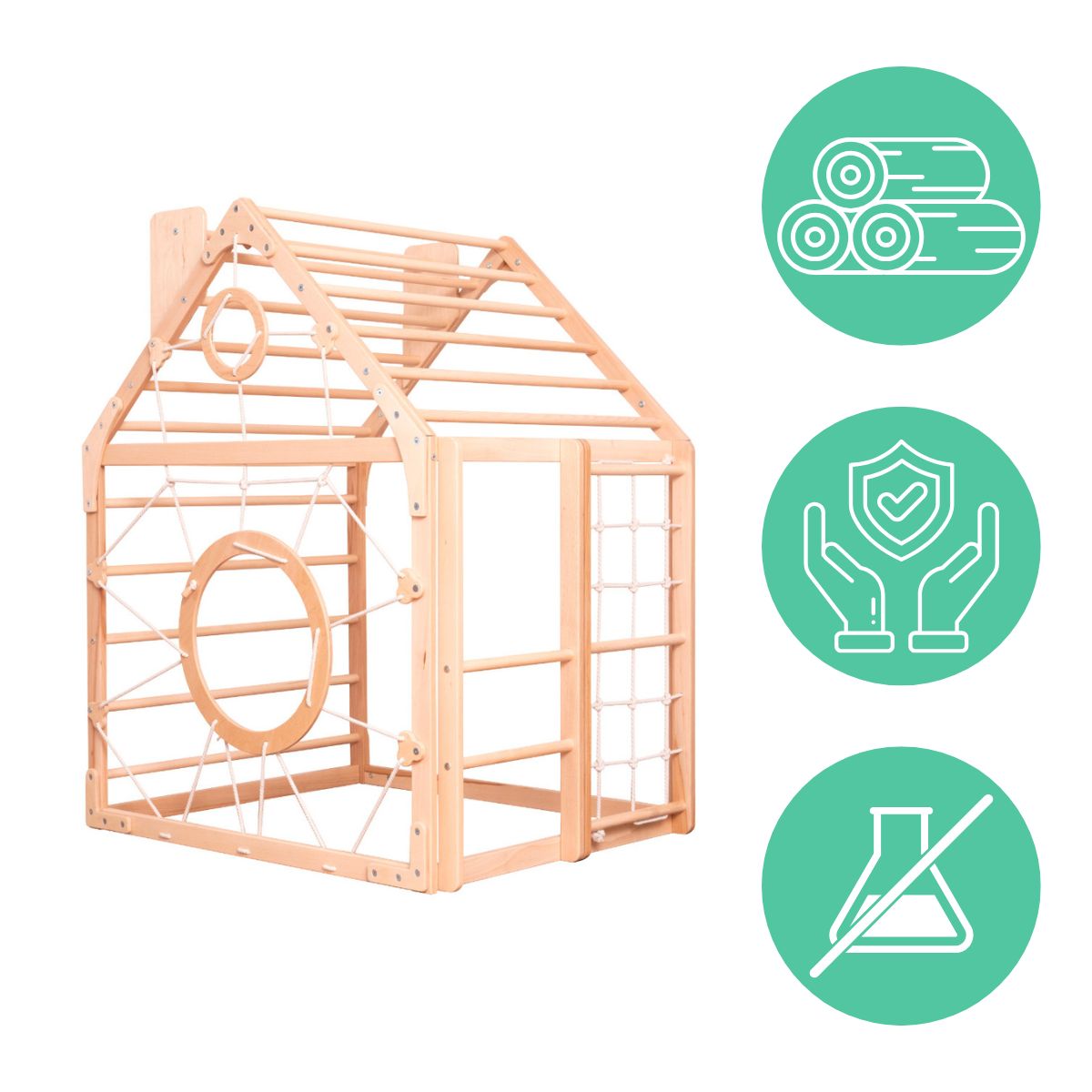 Klettergerüst Haus – Bild 3