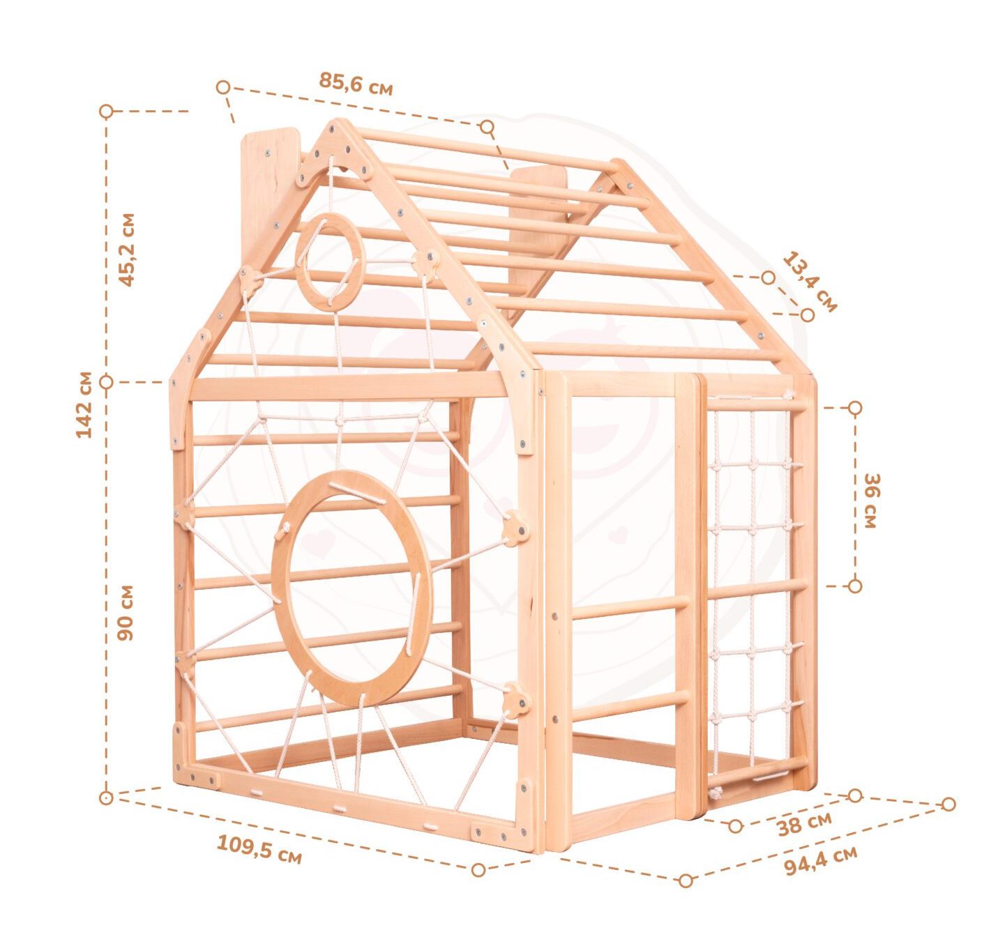 Klettergerüst Haus – Bild 2