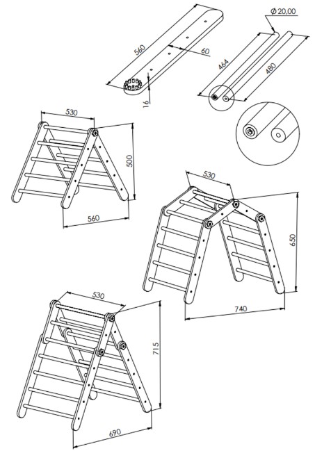 Klettergerüst Moon Light Max – Bild 16