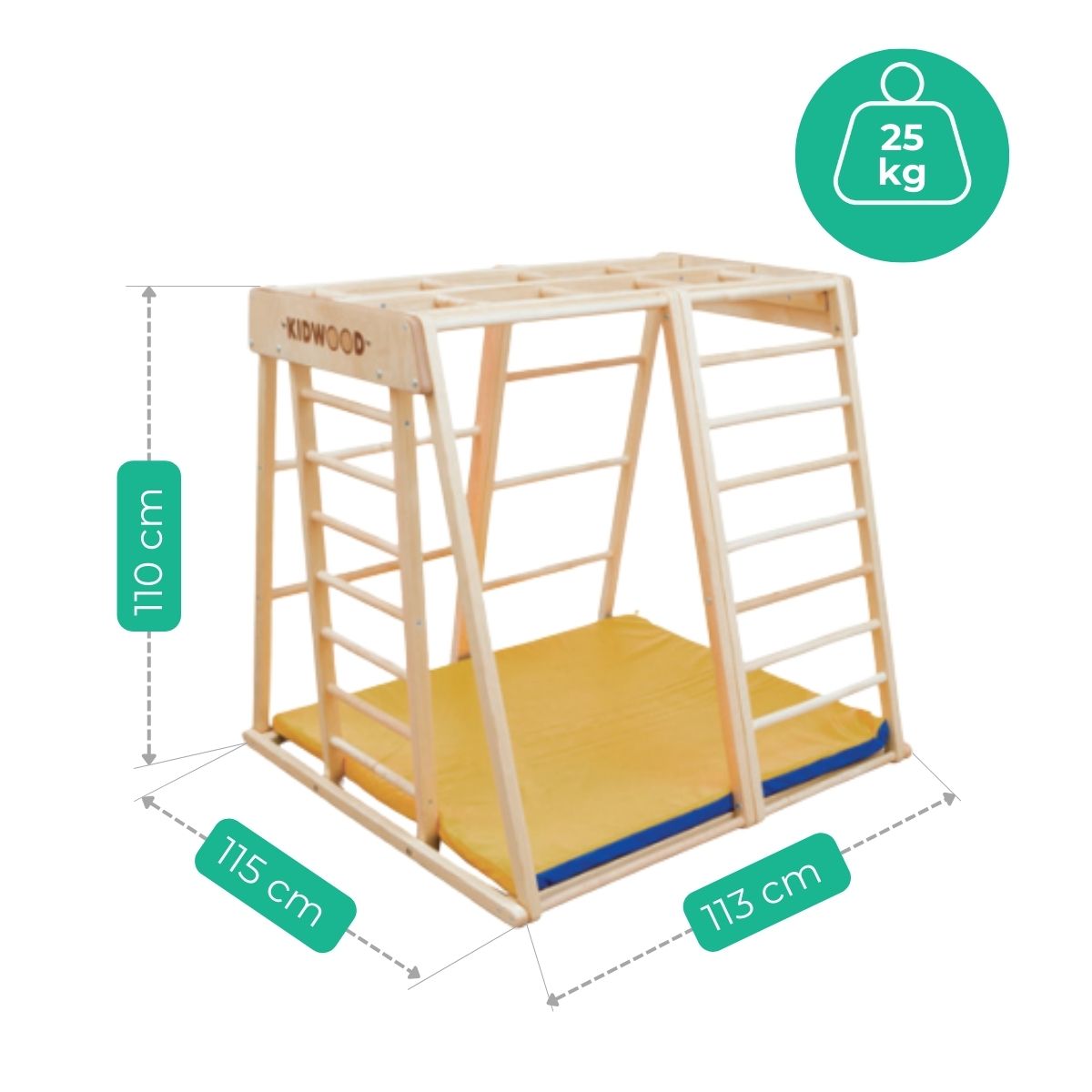 Klettergerüst Rakete Kidwood – Bild 17