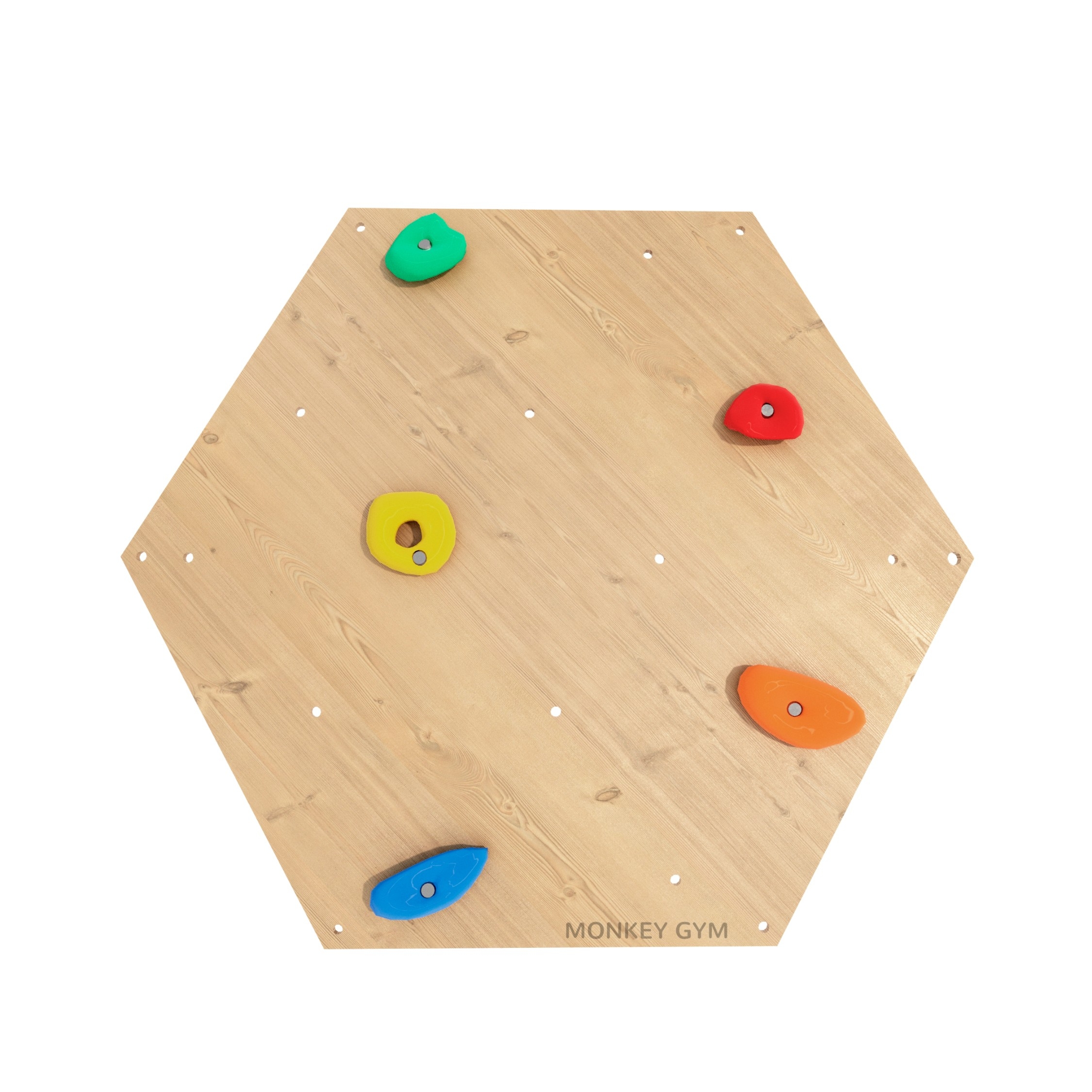 Kletterwand fürs Kinderzimmer Hexagon Modul