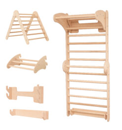 Sprossenwand für Kinderzimmer Kombo