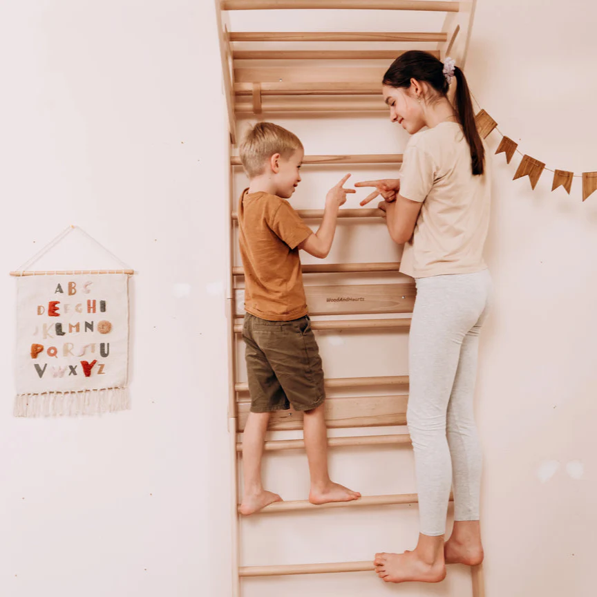 Sprossenwand für Kinderzimmer Light XL – Bild 2