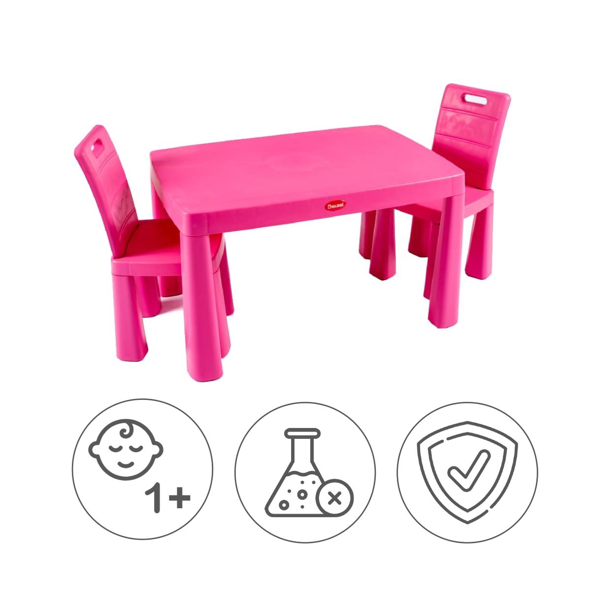 Kindertisch + Kinderstühle aus Plastik – Bild 11