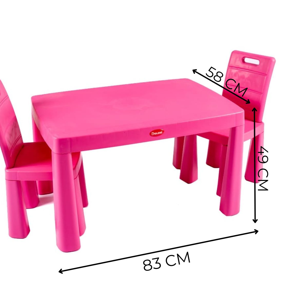 Kindertisch + Kinderstühle aus Plastik – Bild 13