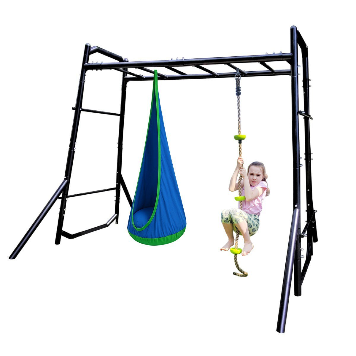 Klettergerüst für den Garten Monkey Bar - Hängesitz – Bild 2