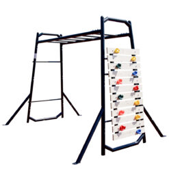 Klettergerüst für den Garten Monkey Bar - Kletterwand