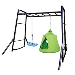 Klettergerüst für den Garten Monkey Bar - Nestschaukel Zelt
