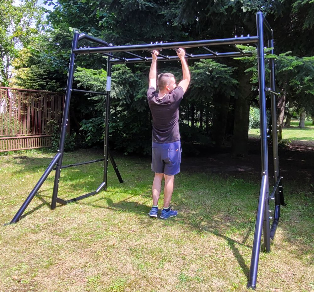 Klettergerüst für den Garten Monkey Bar - Hängesitz – Bild 11