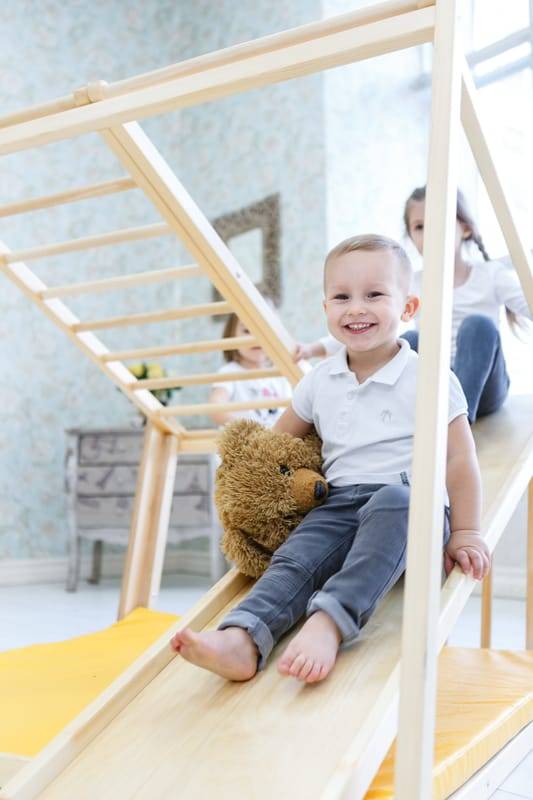 Kinderrutsche für die Kletterpyramide – Bild 2