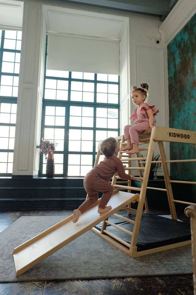 Kinderrutsche für die Kletterpyramide – Bild 5