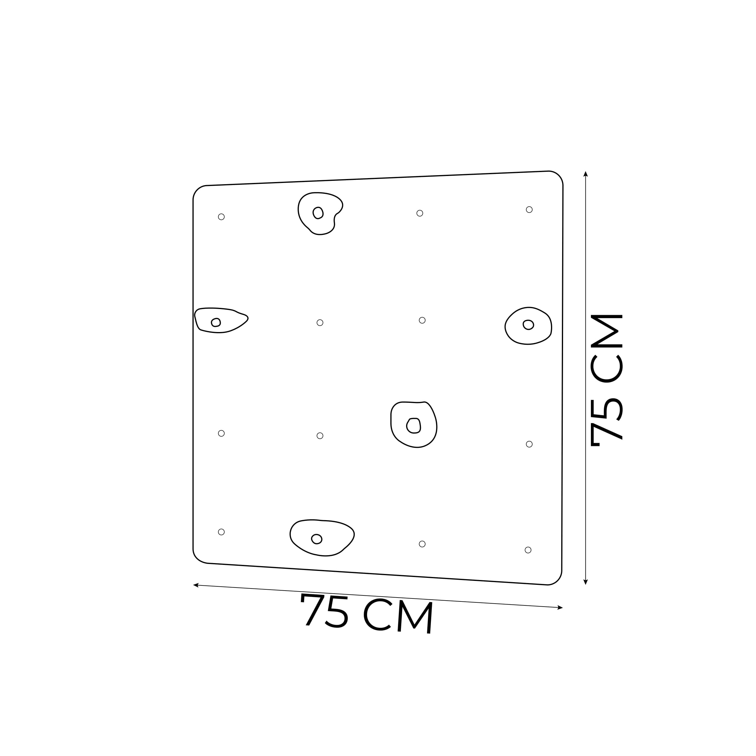 Kletterwand Quadrat-Modul – Bild 14