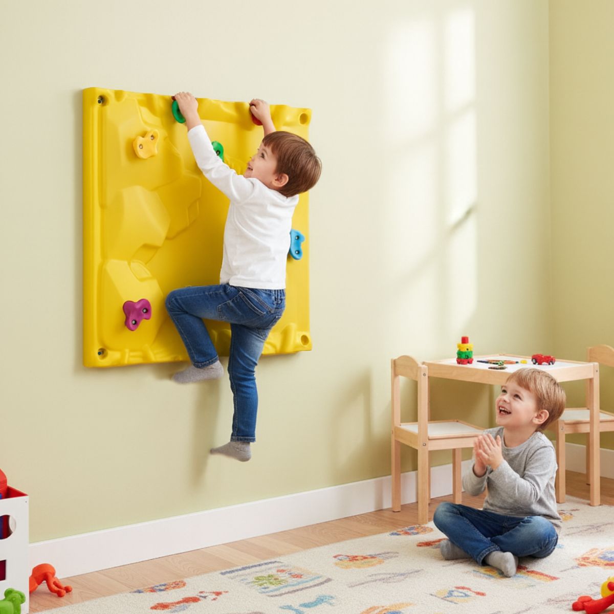 Kletterwand aus Kunststoff – Bild 2