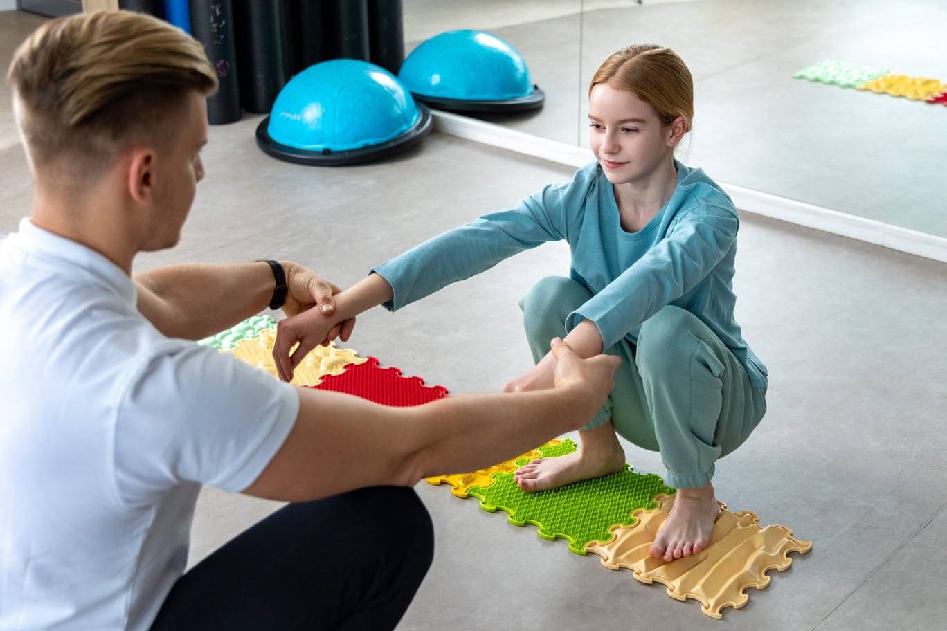 Massage-Sensorikmatte Stimulativer Regenbogen – Bild 8