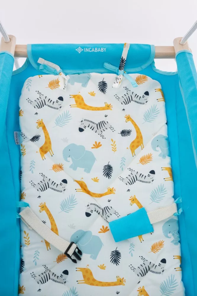 Babyschaukel Baby Blau – Bild 10