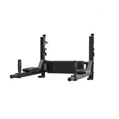 Dip-Barren mit Langhantelständer 2-in-1 – Kraft