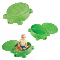 Sandkasten mit Deckel Schildkröte