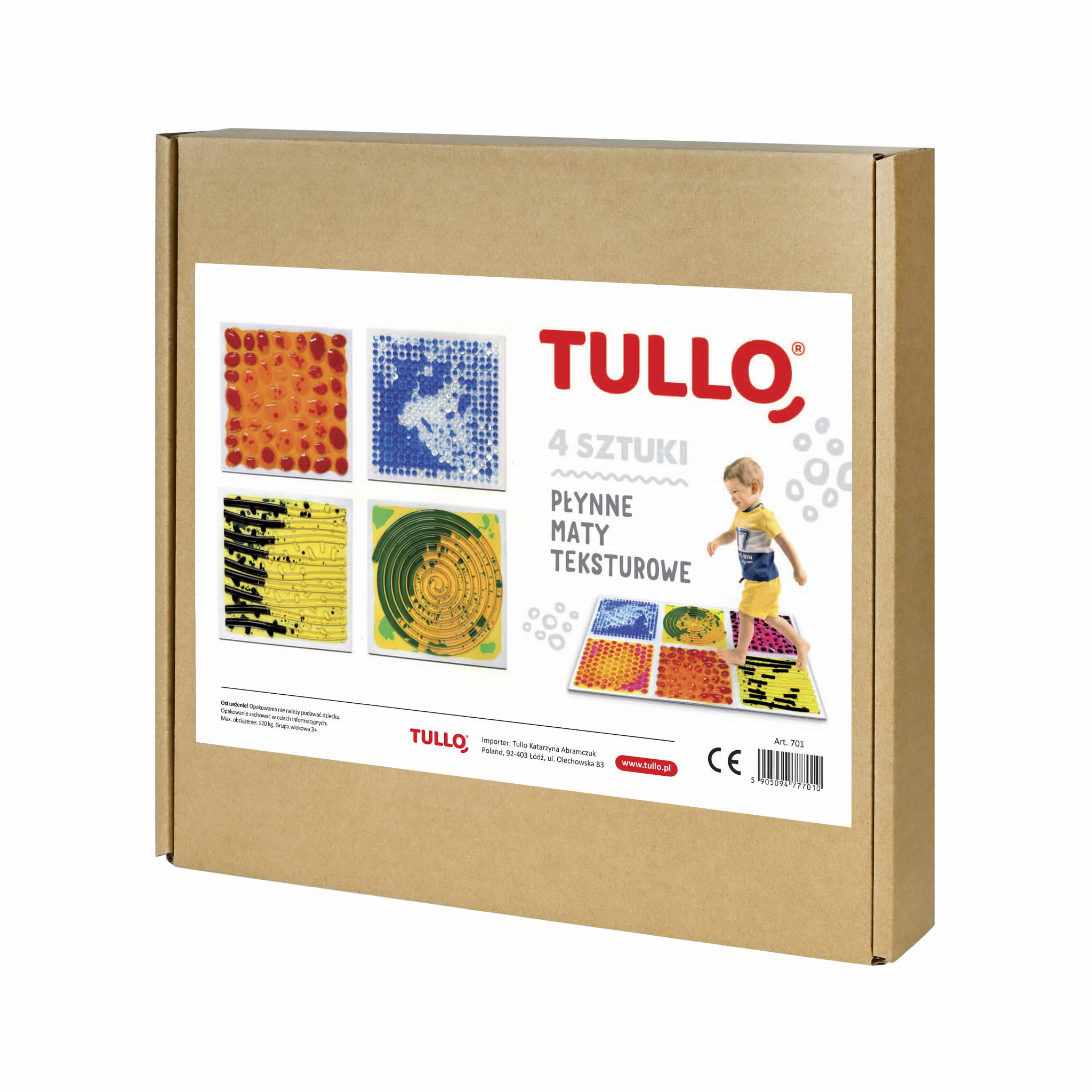 Sinnespfad - fließende strukturierte Matten, 4 Stück – Bild 5