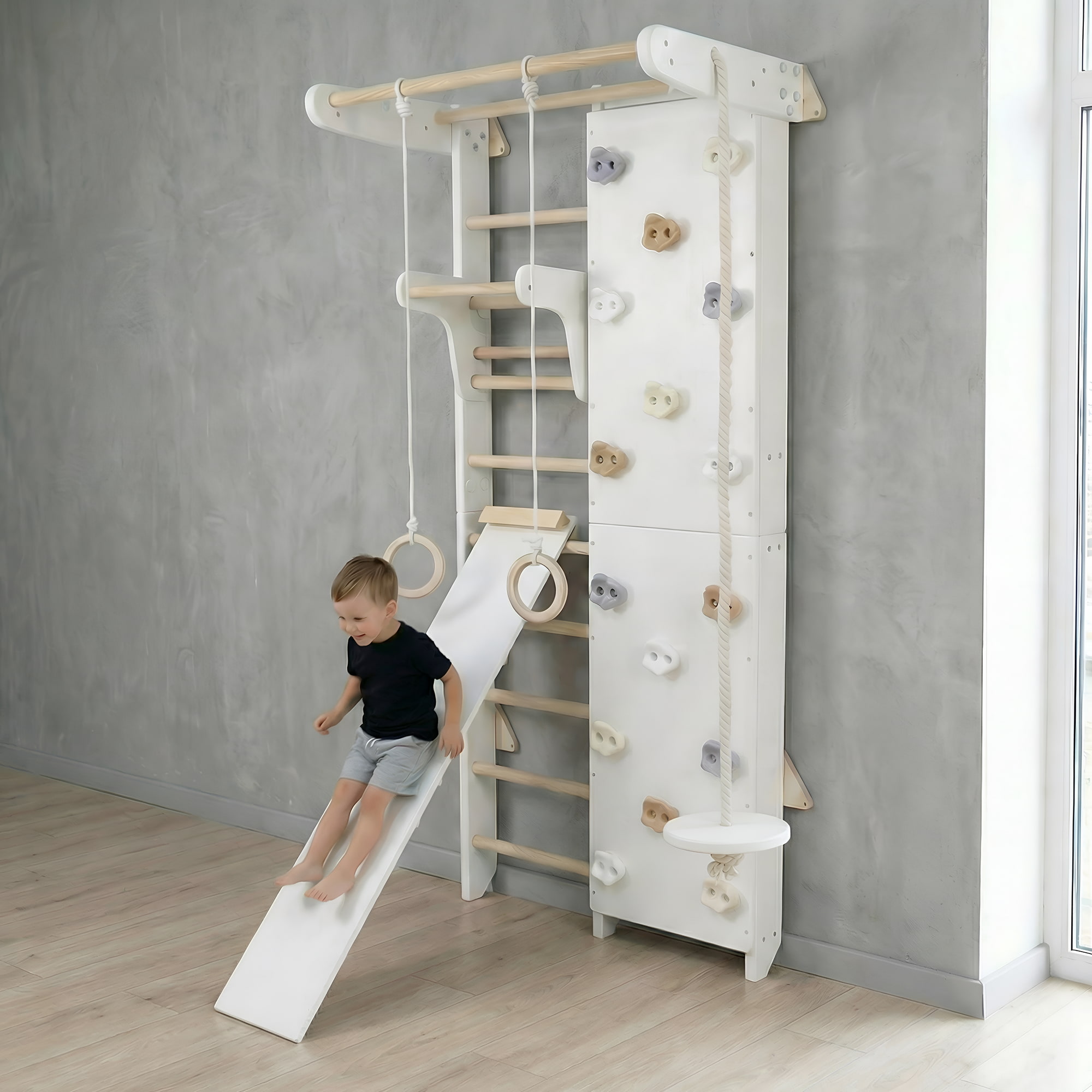 Sprossenwand für Kinderzimmer Kombik 2 – Bild 5