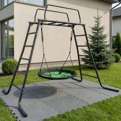 Alternative view of Klettergerüst für den Garten M-Bars Deluxe - Nestschaukel