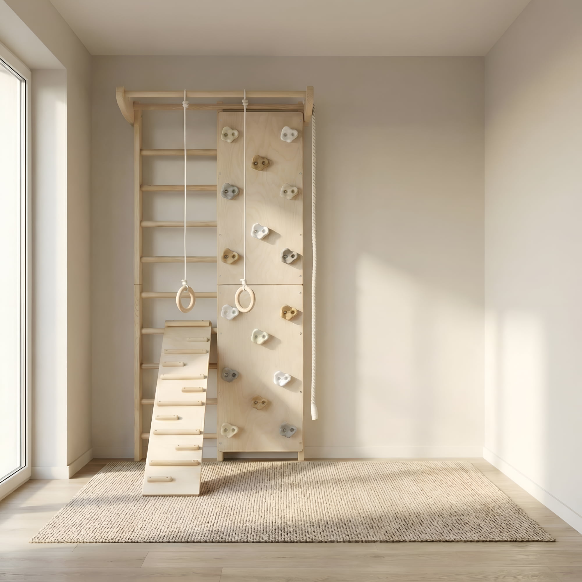 Sprossenwand für Kinderzimmer Kombik 2 – Bild 8