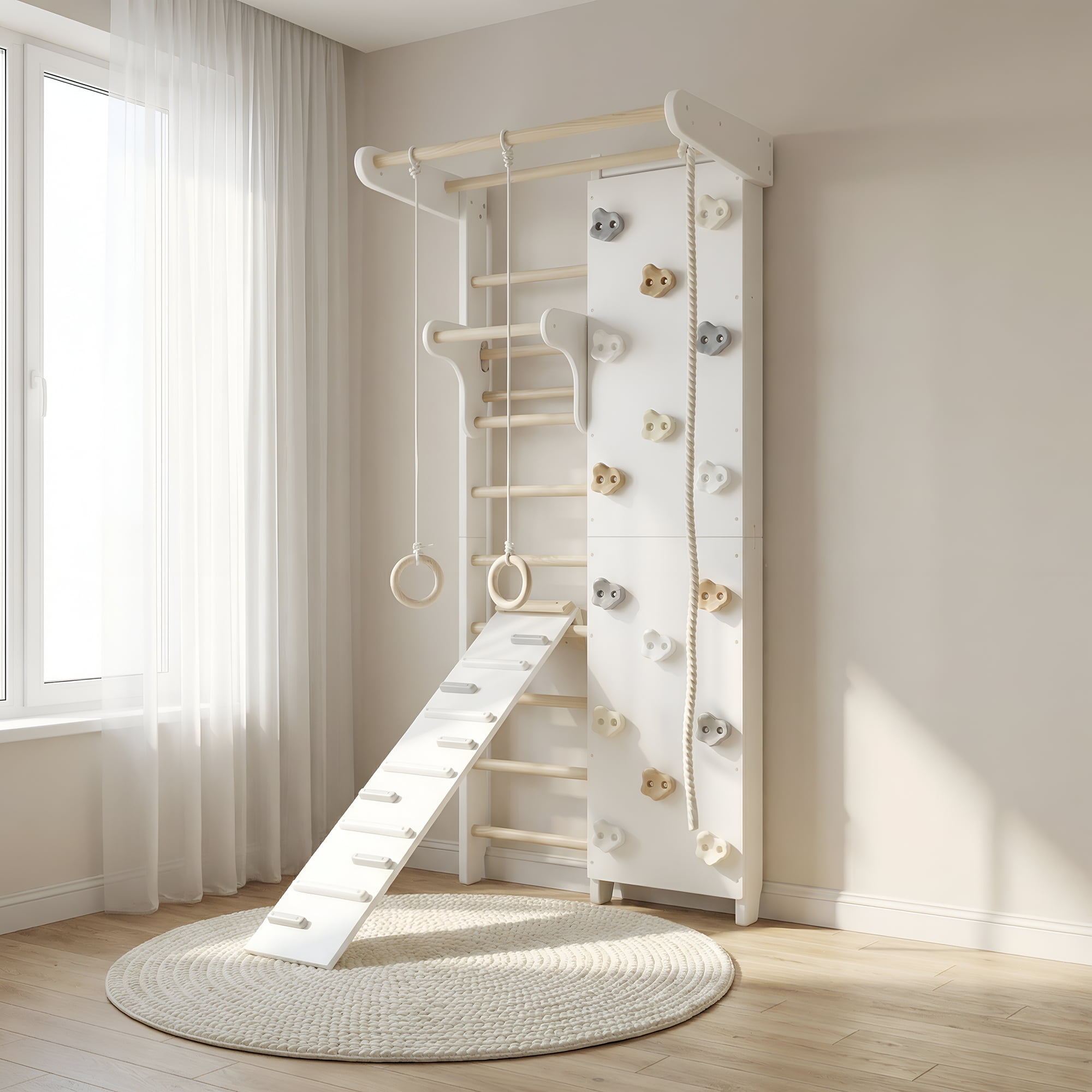 Sprossenwand für Kinderzimmer Kombik 2 – Bild 9