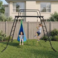 Alternative view of Klettergerüst für den Garten M-Bars Kids - Hängesitz, Gymnastikseil