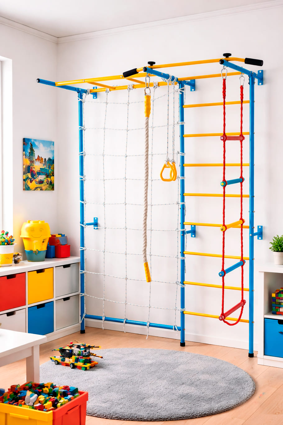 Sprossenwand für Kinderzimmer Smart Plus – Bild 3