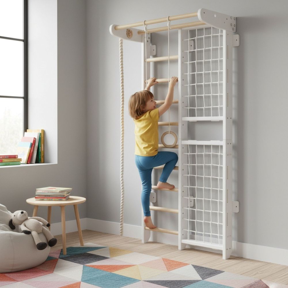 Sprossenwand für Kinderzimmer Kombik – Bild 2