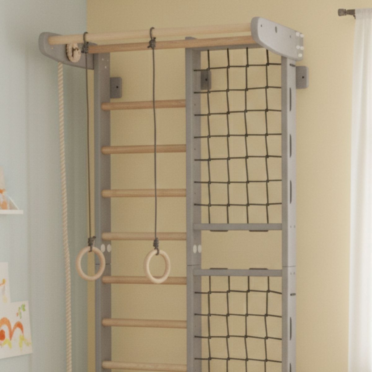 Sprossenwand für Kinderzimmer Kombik – Bild 3